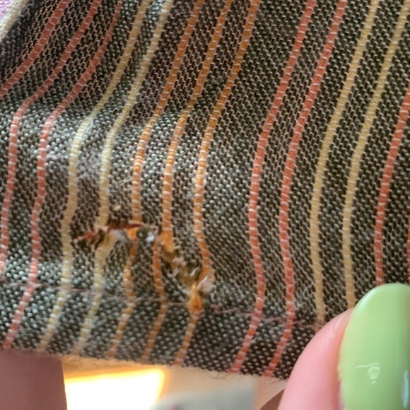 UO Shapeless Gauzy Striped Jumpsuit - Picture 8 of 8